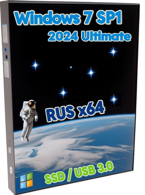Виндовс 7 64 бит 2024 с активацией и драйверами USB 3.0/SSD на Русском
